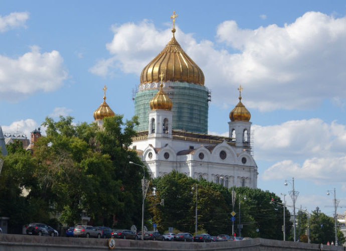 Храм Христа Спасителя в Москве.