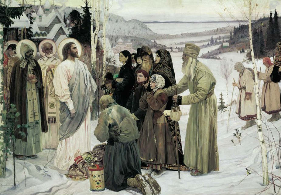 «Святая Русь» - выставка одной картины в Русском музее.