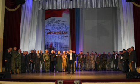 В Мичуринске прошли мероприятия в честь вывода войск из Афганистана.