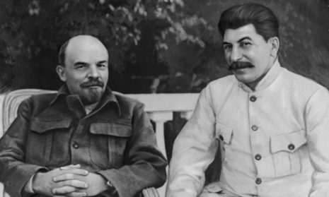 Владимир Ленин и Иосиф Сталин.