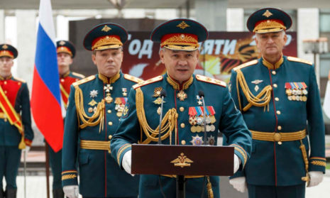 Военная академия провела вручение дипломов 9 мая.