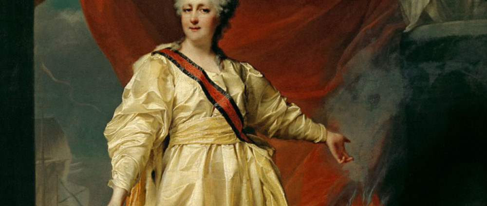 Екатерина II - Великая русская императрица.