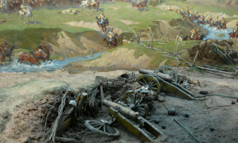 Музей-панорама "Бородинская битва" в Москве.