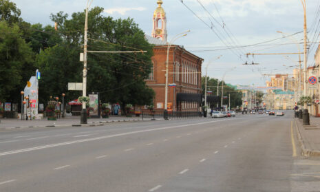 Улица Советская в Тамбове.