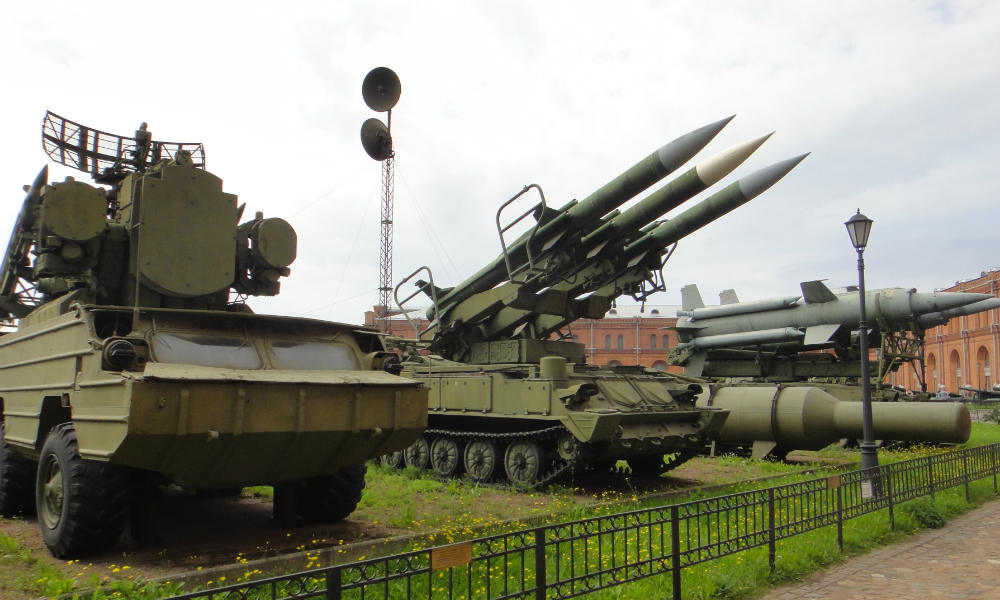 Военно-исторический музей артиллерии, инженерных войск и войск связи в Санкт-Петербурге.
