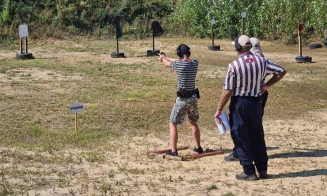 В Мичуринске прошли соревнования по практической стрельбе.