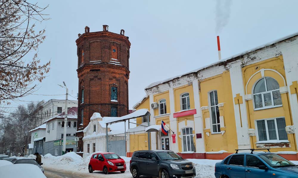 Водонапорная башня в Мичуринске стала объектом культурного наследия.