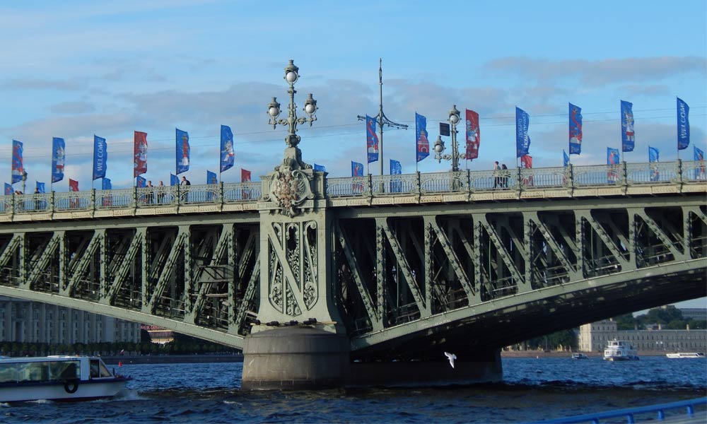 Санкт-Петербург. Троицкий мост.